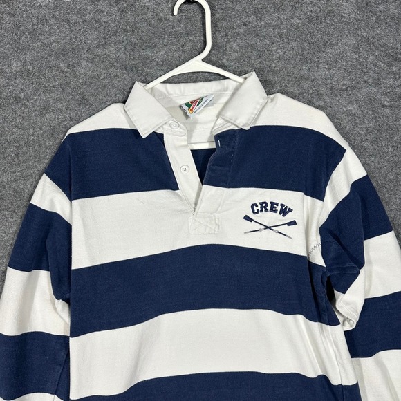 Barbarian Rugby Wear Other - Barbarian Rugby Shirt Hoodie Mens Small Striped Heavy CREW Rowing